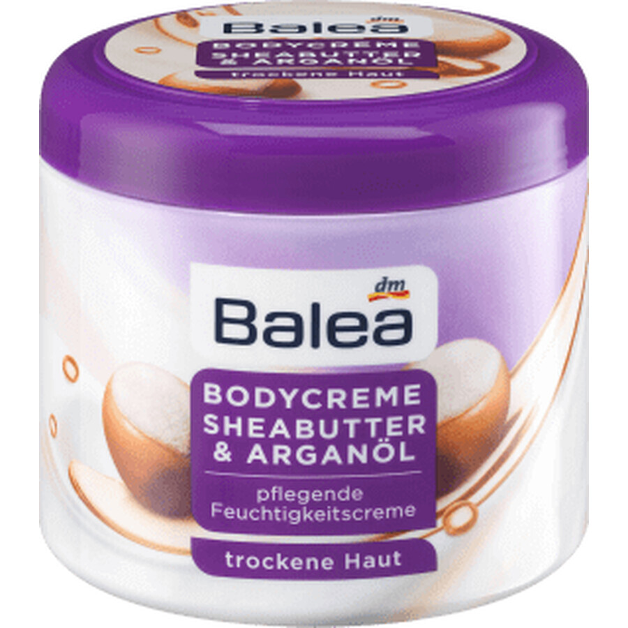 Balea Sheabutter & Arganöl Körpercreme, 500 ml