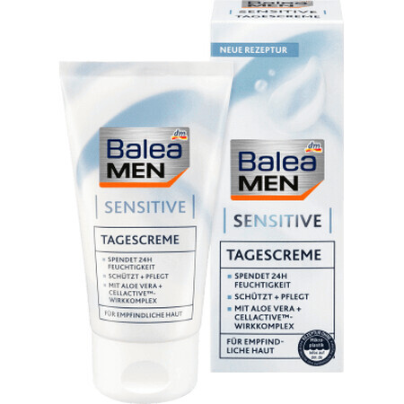Balea MEN Men's Sensitive Tagescreme, 75 ml