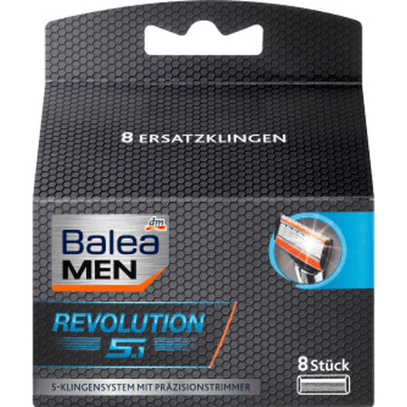 Balea MEN Revolution 5.1 Rasierklingen 8 Stück, 8 Stück