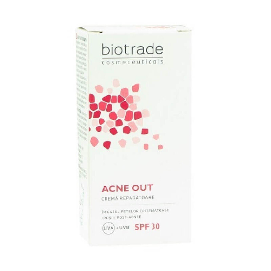 Biotrade Acne Out regenerierende Creme LSF 30, 30 ml