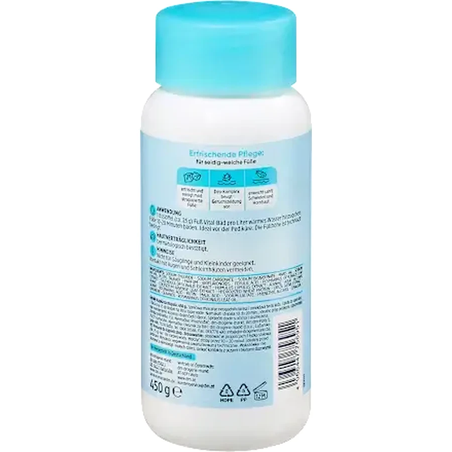 Kąpiel do stóp Balea Vital, 450 g: ceny i cechy