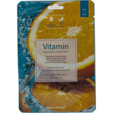 BeauuGreen Aufhellende Gesichtsmaske mit Vitaminextrakt, 1 Packung