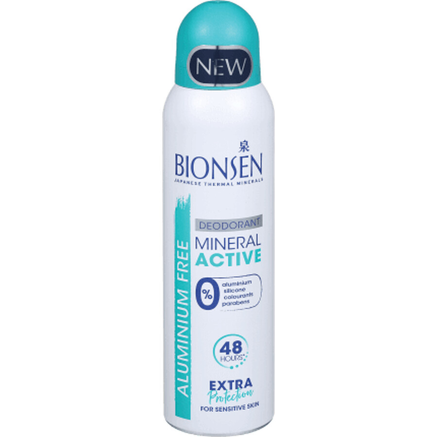 Bionsen Deodorant Aktiv-Mineral-Spray, 150 ml