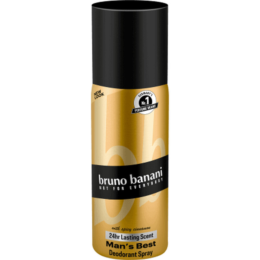 Bruno banani Deodorant Spray für Männer, 150 ml