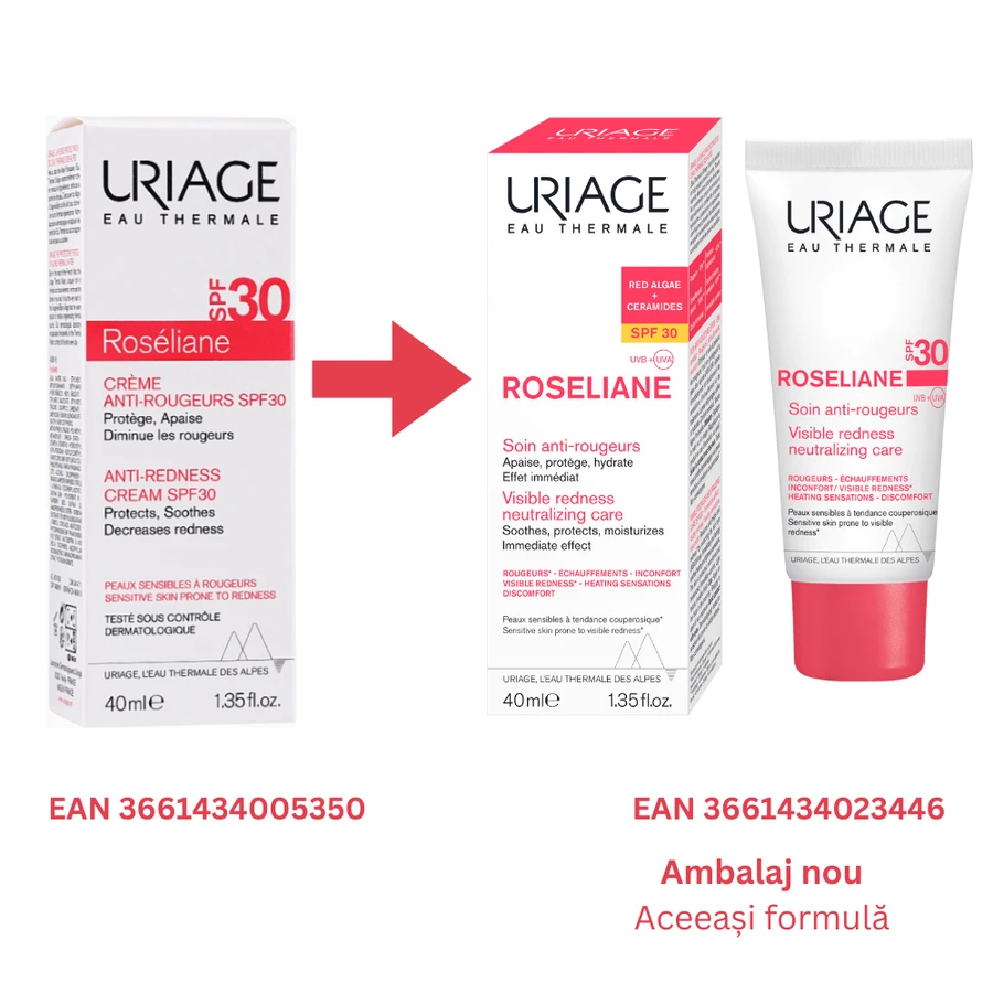 Roseliane Crème SPF30, 40ml, Uriage