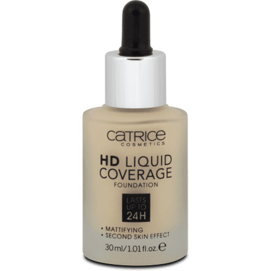 Catrice HD Liquid Coverage fond de ten 010 Light Beige, 30 ml