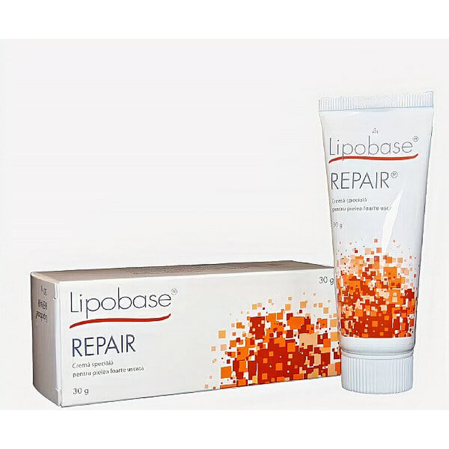 Cremă specială pentru piele foarte uscată Lipobase Repair, 30 g, Astellas recenzii