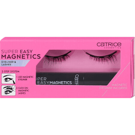 Catrice Super Easy gene false și tuș magnetic 020 Xtreme Attraction, 1 buc