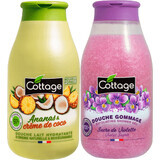 Cottage Set gel de dus + scrub de corp, 2 buc