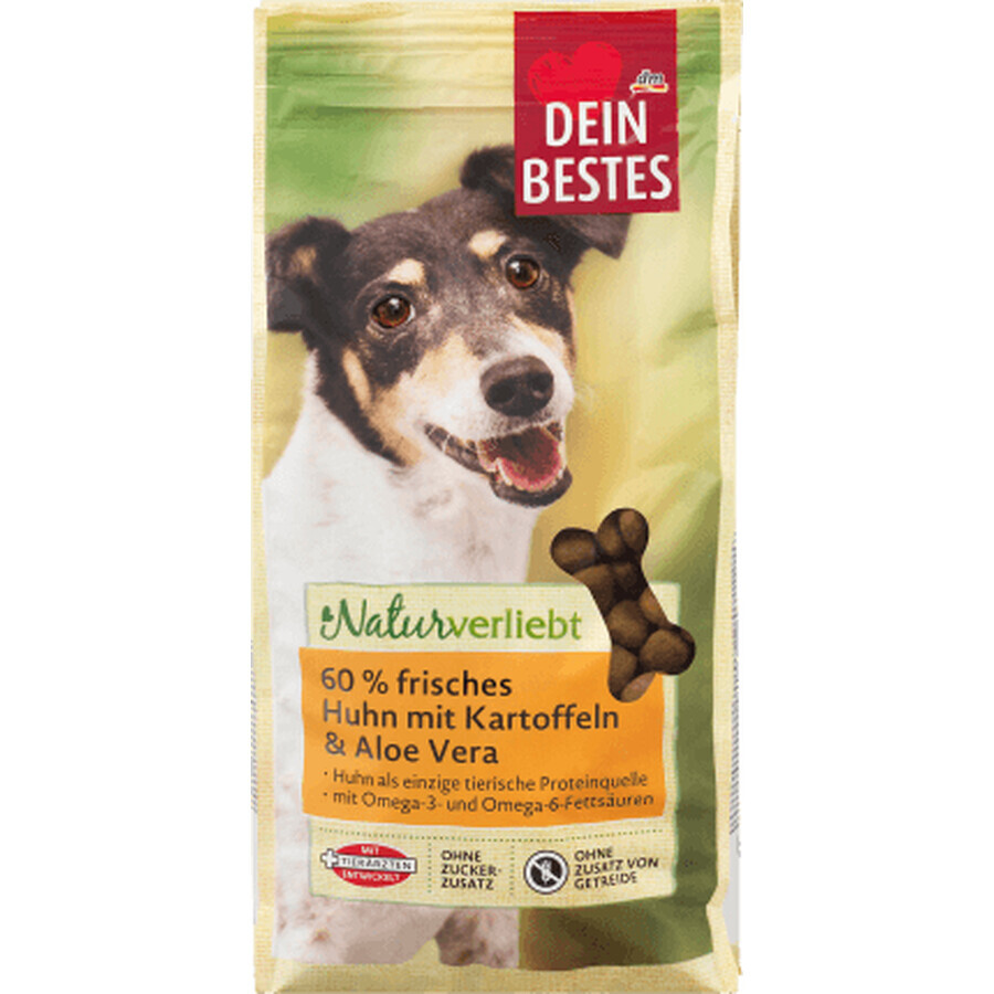 Dein Bestes natuurlijk droogvoer voor honden - kippenvlees&amp;aloe, 1 kg