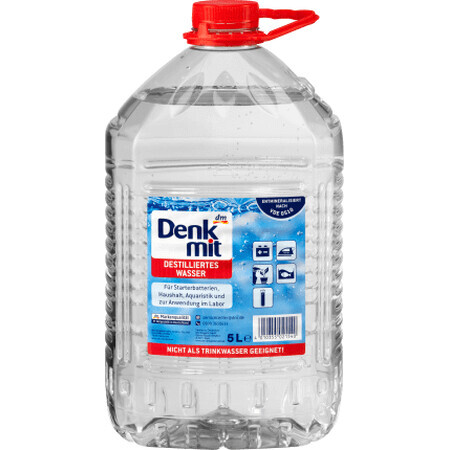 Denkmit apă distilată, 5 l