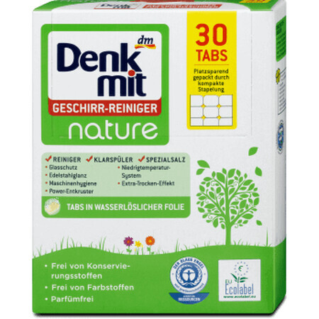 Denkmit Nature Spülmaschinentabs, 30 Stück