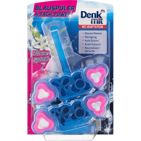 Denkmit blumiger Toilettenerfrischer 2x48g, 96 g