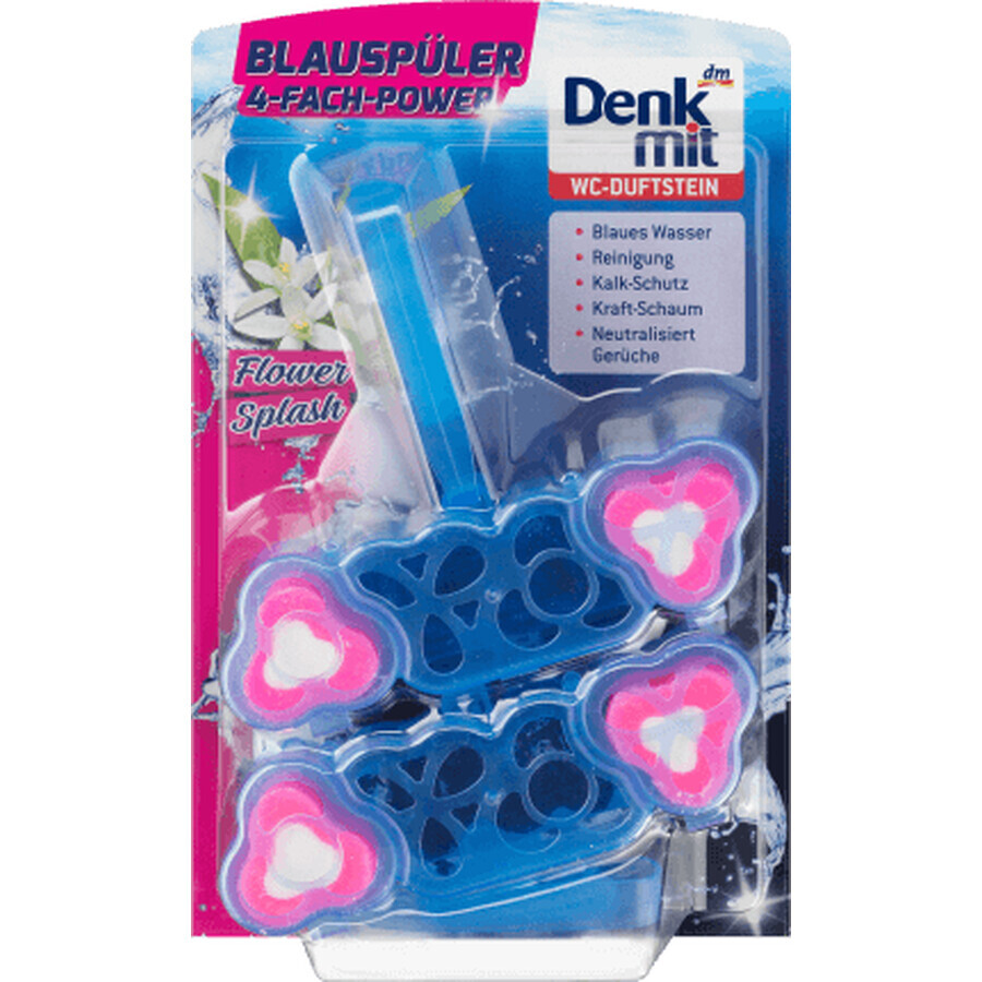 Denkmit blumiger Toilettenerfrischer 2x48g, 96 g