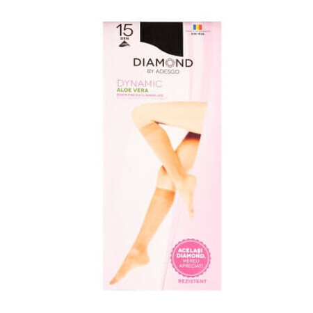 Diamant-Socken 3/4 15 den, 1 Stück