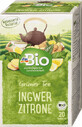 DmBio Gr&#252;ner Tee und Ingwer, 40 g