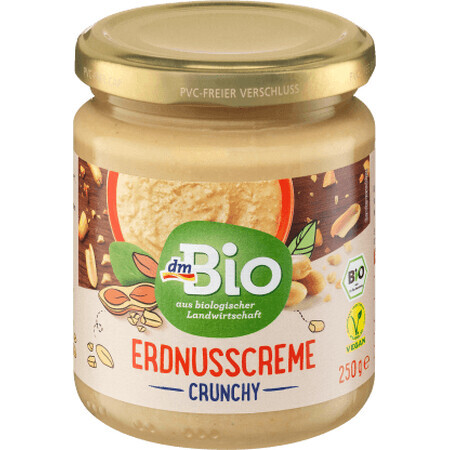 DmBio Cremă de arahide, 250 g