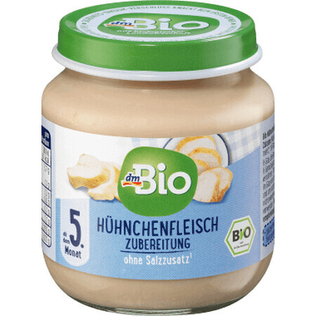 DmBio Menu Hühnerfleisch 5+, 125 g