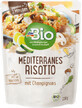 DmBio Risotto mediteranean cu ciuperci, 250 g