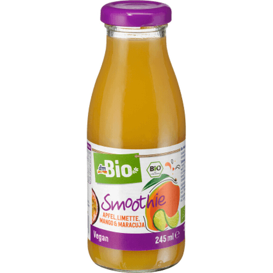 DmBio Smoothie cu măr și mango ECO, 245 ml