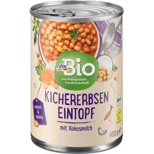 DmBio Tocană de năut ECO, 400 g