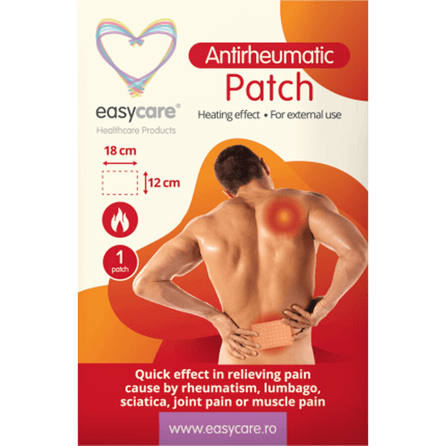 Easycare Plasture antireumatic  încălzire, 7 g