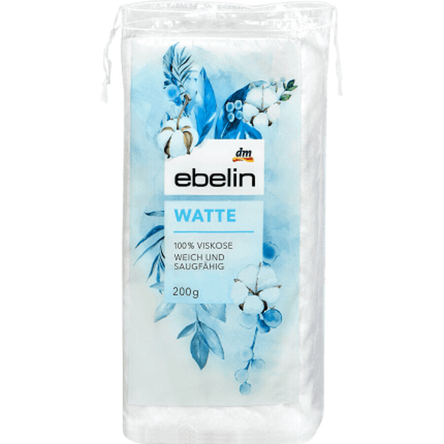 Ebelin cosmetics vată, 200 g