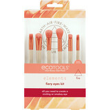 EcoTools Fiery Eyes set pensule de machiaj pentru ochi, 1 buc