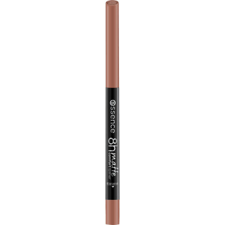 Essence Cosmetics 8h Matte Comfort Lip Pencil 01 Zimtgewürz, 0,3 g