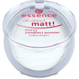 Essence Cosmetics All about matt! fixing compact powder, 8 g