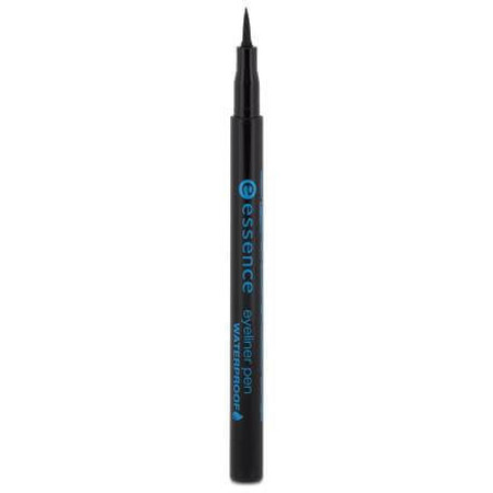Essence Cosmetics Eyeliner Pen Carioca Wasserfester Stift 01 Schwarz, 1 ml