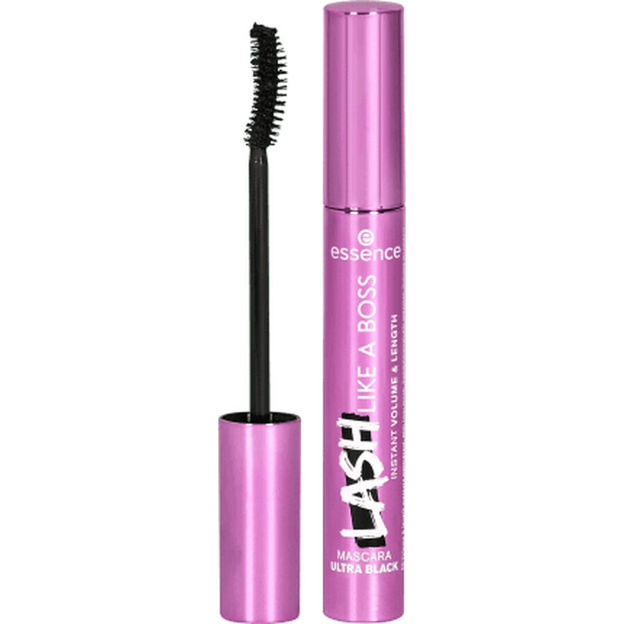 Essence Cosmetics Lash Like A Boss Ultra Schwarze Wimperntusche, 9,5 ml