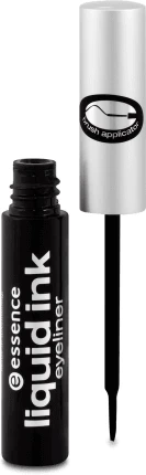 Essence Cosmetics Flüssige Tinte Augentusche 01 Schwarz, 3 ml