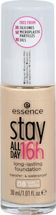 Essence Cosmetics Stay All Day 16h Long-Lasting Foundation 08 Soft Vanilla, 30 ml