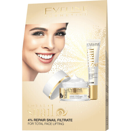 Eveline Cosmetics Set cremă de față și cremă de ochi și pleoape, 1 buc