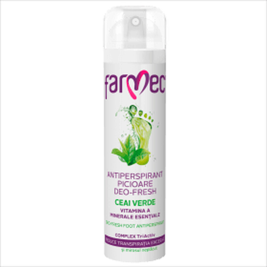 farmec Antitranspirant-Spray für Füße, 150 ml