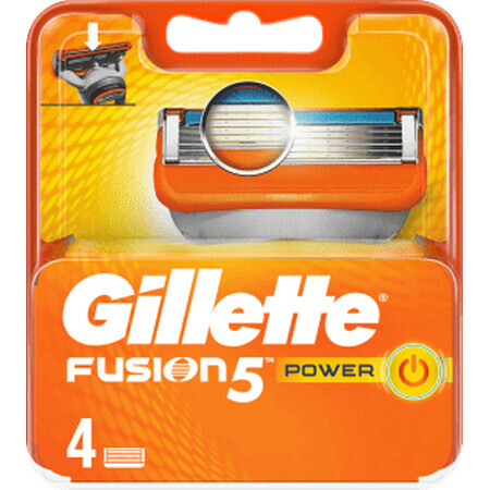 Gillette Power-Rasierer-Nachfüllpackungen, 4 Stück