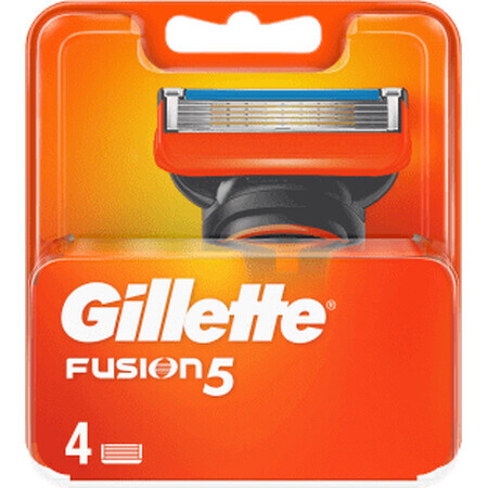 Gillette Fusion Rasierklingen-Nachfüllpackungen, 4 Stück