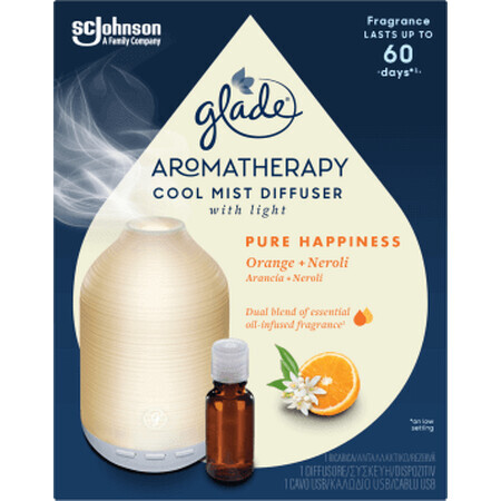 Glade Ätherisches Öl Diffusor Aromatherapie Pure Happiness, 17,4 ml