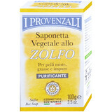 I PROVENZALI Purifying sulphur soap for combination, oily and blemished skin, 100 g