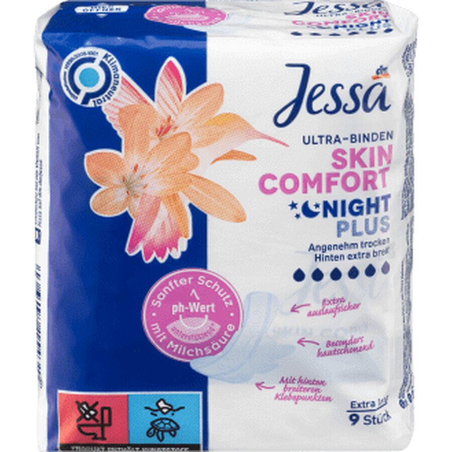 Jessa Absorbante utra comfort night, 9 buc