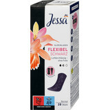 Jessa Absorbante zilnice flexibile negre, 28 buc