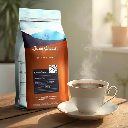 Juan Valdez Sierra Nevada cafea boabe, 454 g