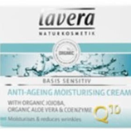 lavera Anti-Ageing-Feuchtigkeitscreme mit Jojoba und Aloe vera für das Gesicht, 50 ml