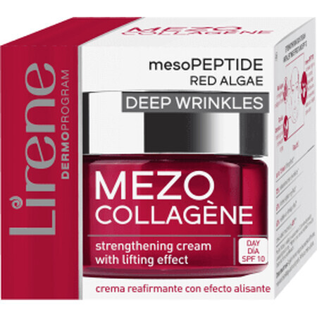 Lirene Mezo-Collagene cremă de zi pentru riduri profunde, 50 ml