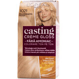 Loreal Paris CASTING CREME GLOSS Haarfärbemittel 1021 hellblond, 1 Stück