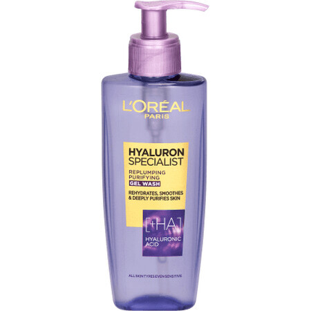 Loreal Paris Hyaluron Specialist gel de curățare, 200 ml