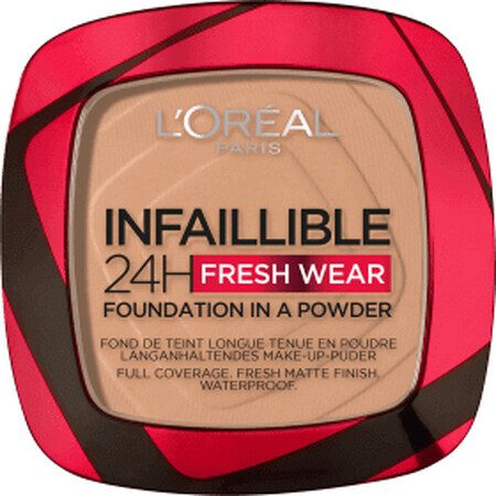 Loreal Paris Infaillible 24H Fresh Wear Kompaktpuder 220 Sand, 9 g