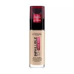 Loreal Paris Infaillible 32H Fresh Wear fond de ten 125 Natural Beige, 30 ml