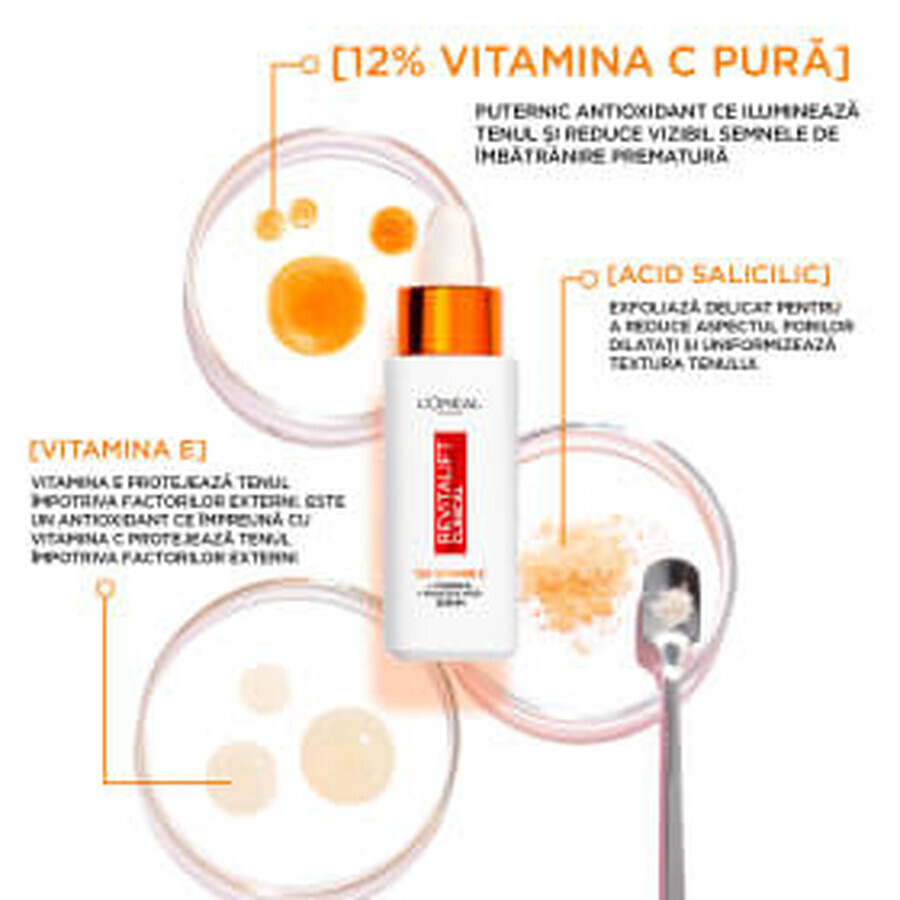 Loreal Ser pentru față cu vitamina C, 30 ml